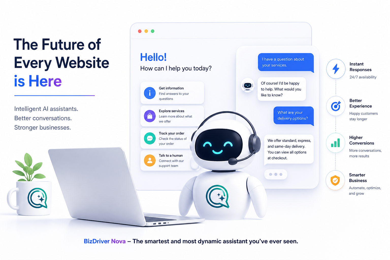 AI Assistants soon to help customers on all websites
