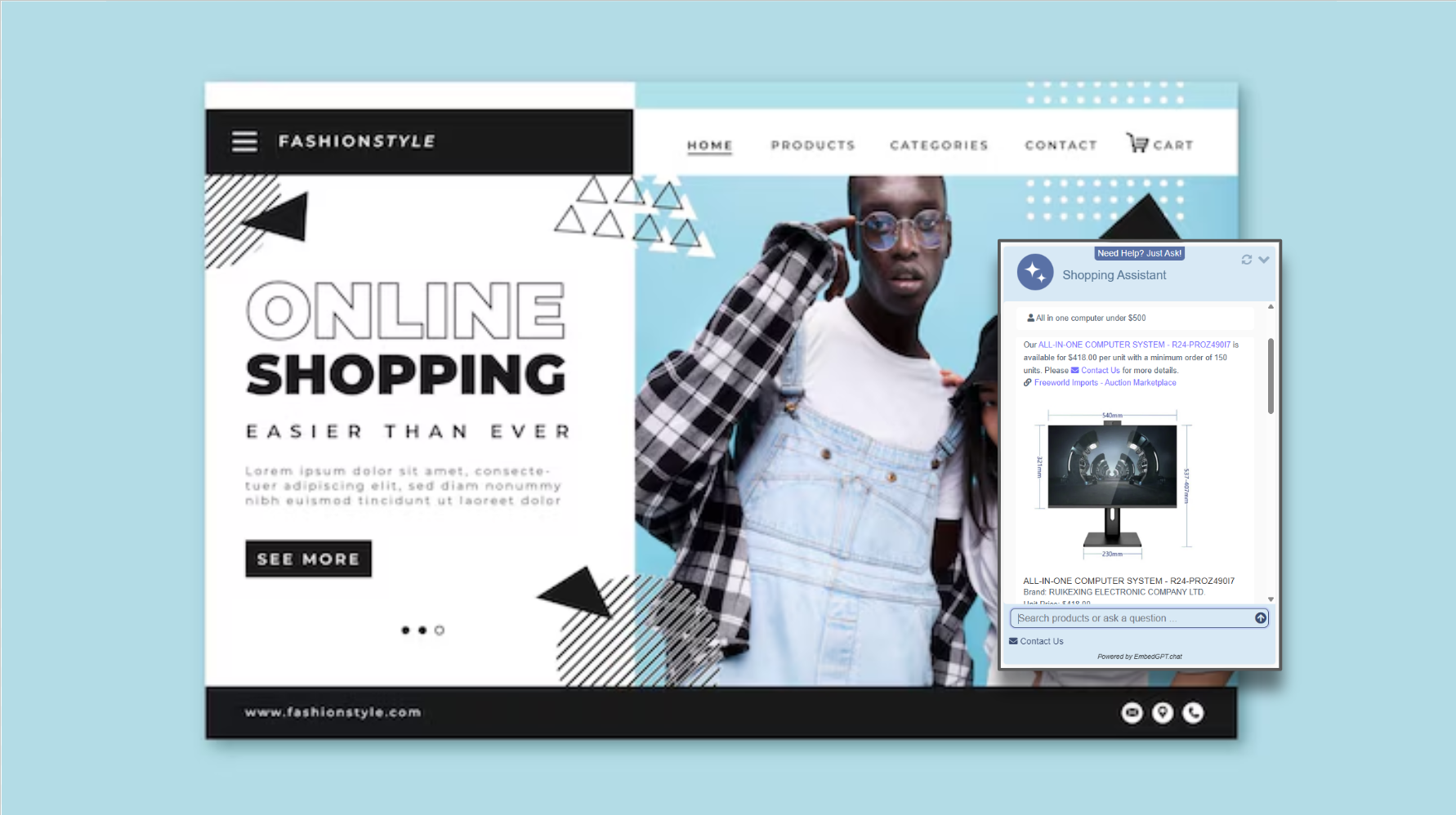 AI Assistant for eCommerce-01 AI Assistant for eCommerce-01