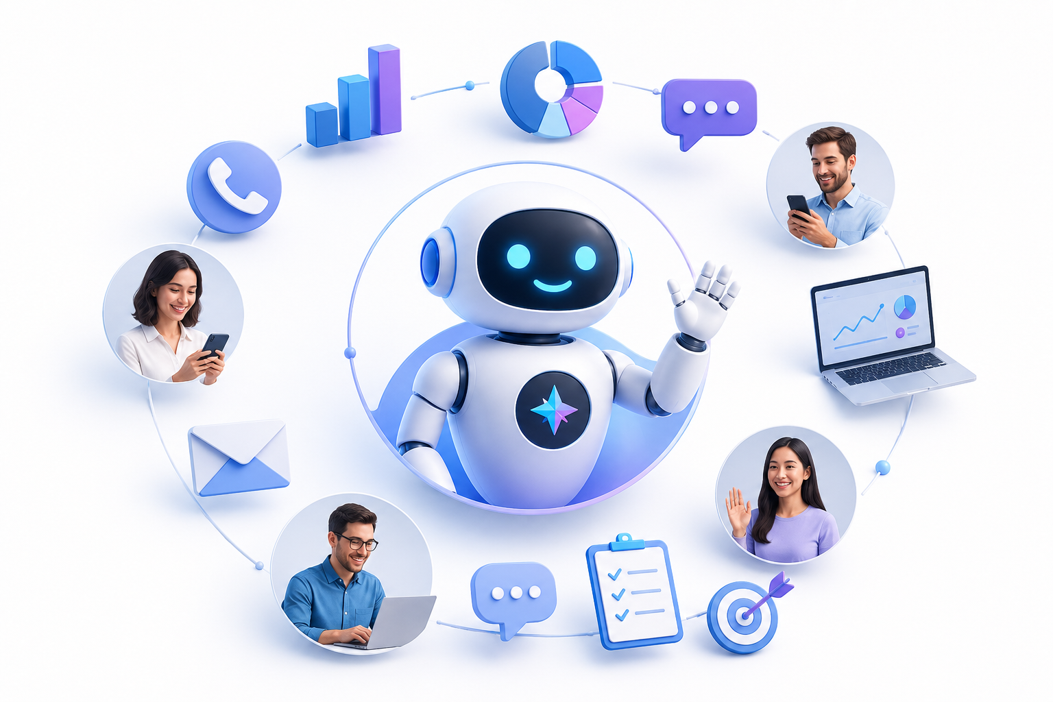 Intelligent, autonomous website assistant BizDriver Nova